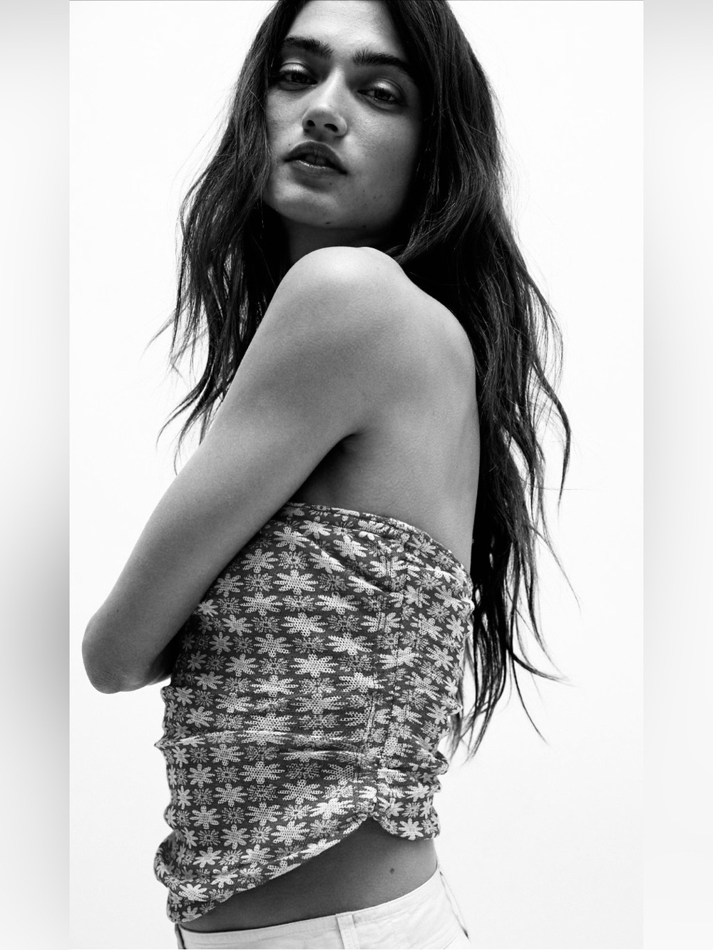 Free People Boulevard Ruched Tube Top - Picture 2 of 7